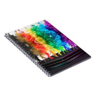 Caderno Espiral SlipperyJoe's Dancing Pride Shadows gay presentes 