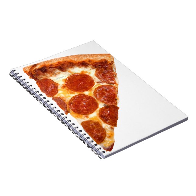 Caderno Espiral SlipperyJoe's Sliced Pizza pepperoni (Lado Direito)