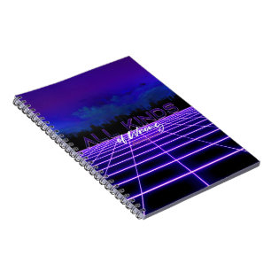 Caderno Espiral SlipperyJoe's todo tipo de texto negrito em 3D err