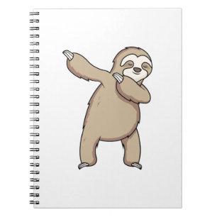 Caderno Espiral Sloth Dab