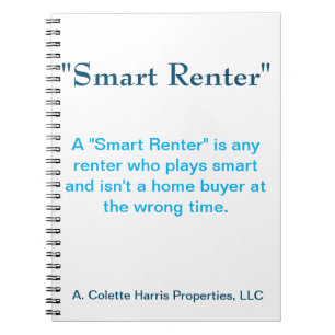 Caderno Espiral Smart Renter - Design 3 Notebook