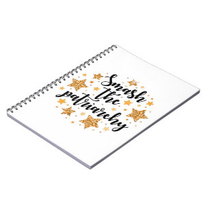 Caderno Espiral Smash The Patriarchy! Photo Notebook