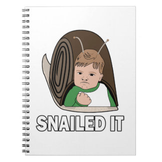 Caderno Espiral Snailed ele