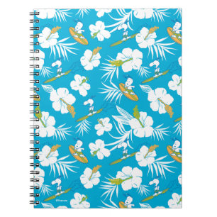 Caderno Espiral Snoopy Brooklyn Beach Pattern