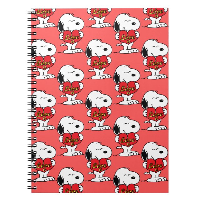 Caderno Espiral Snoopy Notebook (Frente)