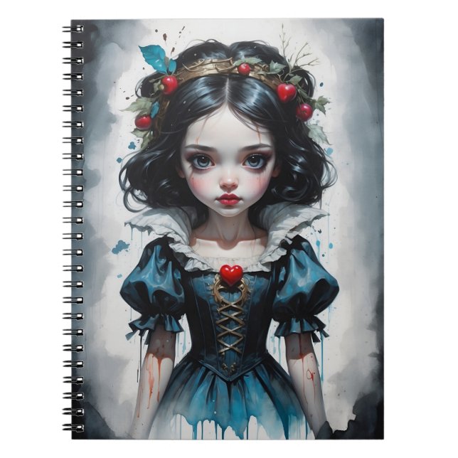 Caderno Espiral Snow white  (Frente)