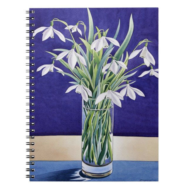 Caderno Espiral Snowdrops (Frente)