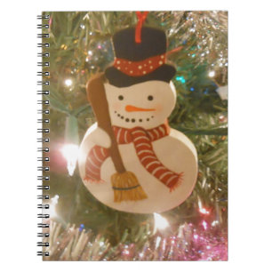 Caderno Espiral Snowman
