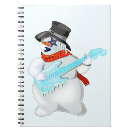 Caderno Espiral Snowman