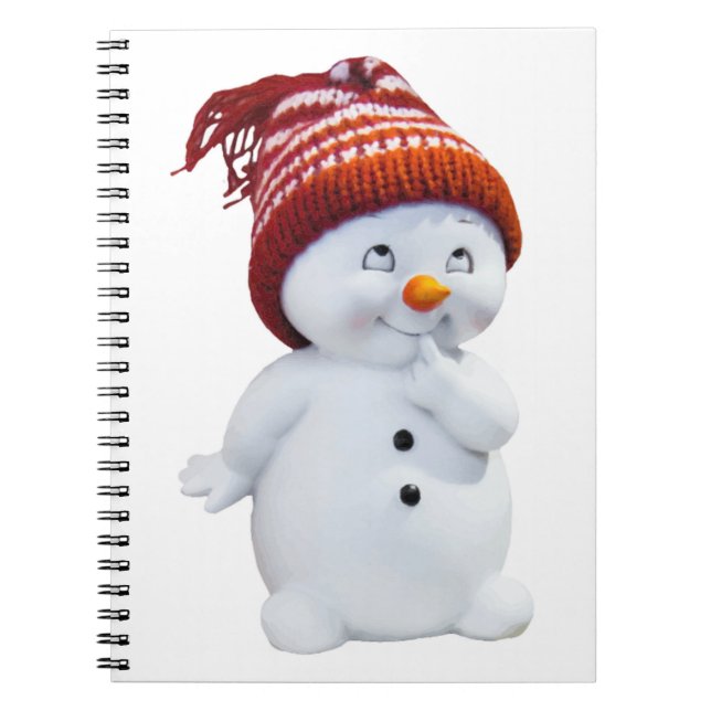 CADERNO ESPIRAL SNOWMAN BONITO (Frente)