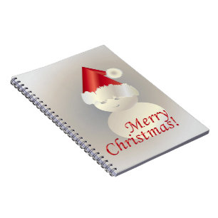Caderno Espiral Snowman de Natal