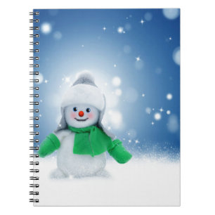 Caderno Espiral Snowman Deseja