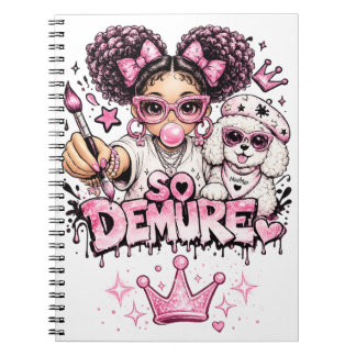 Caderno Espiral So Demure™ Starberry & MooMoo