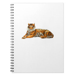 Caderno Espiral Só Uma Menina Que Ama Tigres. Design perfeito para