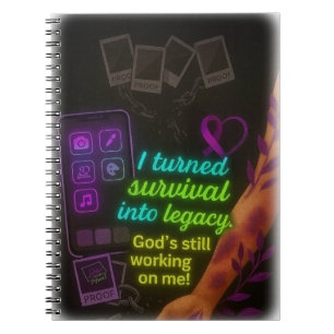 Caderno Espiral Sobrevivência em Legado