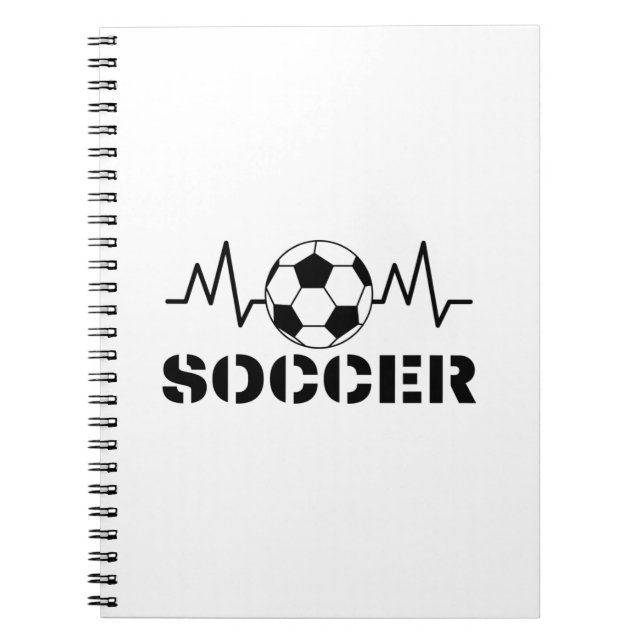 Caderno Espiral Soccer sports (Frente)