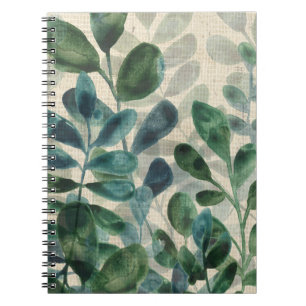 Caderno Espiral Sofisticação Verdant - Folhas Tropicais