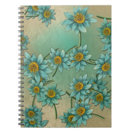 Caderno Espiral Soft Floral Pattern Collection