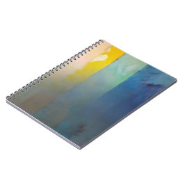 Caderno Espiral “Soft Stripes” Notebook – Colorful & Stylish