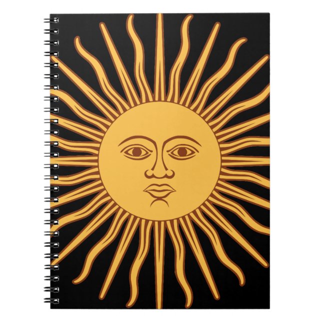 Caderno Espiral Sol (Frente)