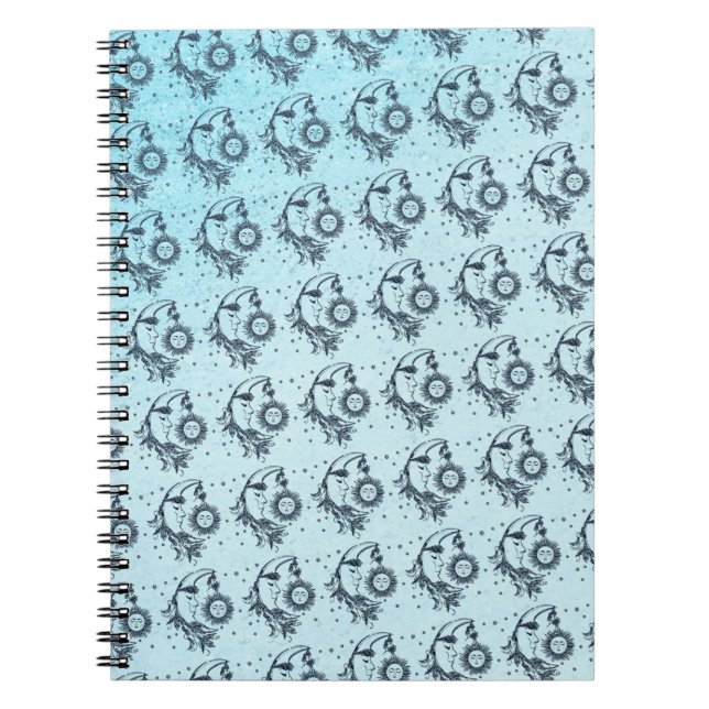 Caderno Espiral Sol e Lua (Frente)