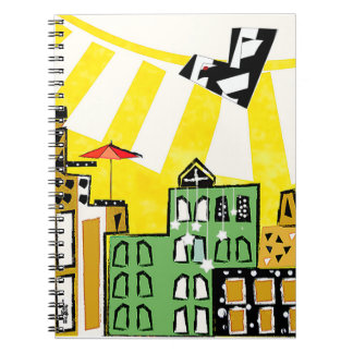 CADERNO ESPIRAL SOL NA CIDADE