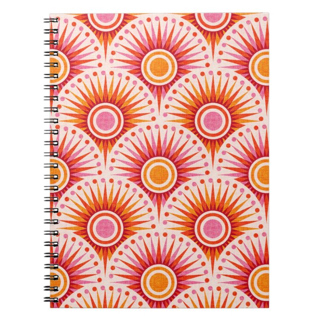 Caderno Espiral Sol, sol, pôr do sol! (Frente)