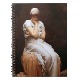 Caderno Espiral Solidão (por Frederic Leighton)