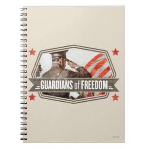 Caderno Espiral Solider-Guardião da liberdade