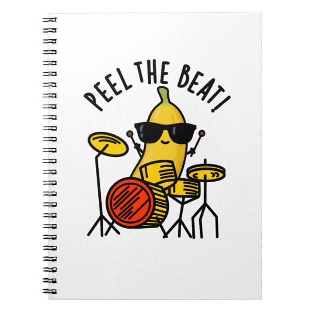 Caderno Espiral Solte O Batedor De Banana Cute Beat (Frente)
