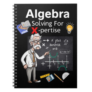 Caderno Espiral Solução De Álgebra Para Pernidade X