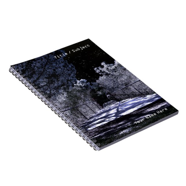 Caderno Espiral Sombras da Lua - (Lado Direito)
