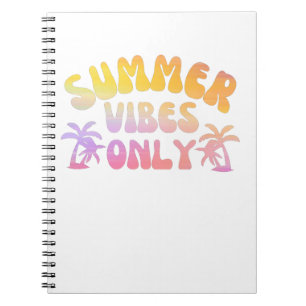 CADERNO ESPIRAL SOMENTE VÍBULOS DE VERÃO