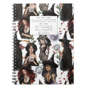 Caderno Espiral Somos as Filhas das Bruxas que você não pode queim