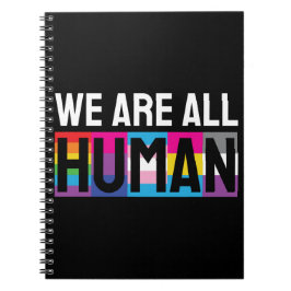 Caderno Espiral Somos Todos Humanos LGBTQIA+