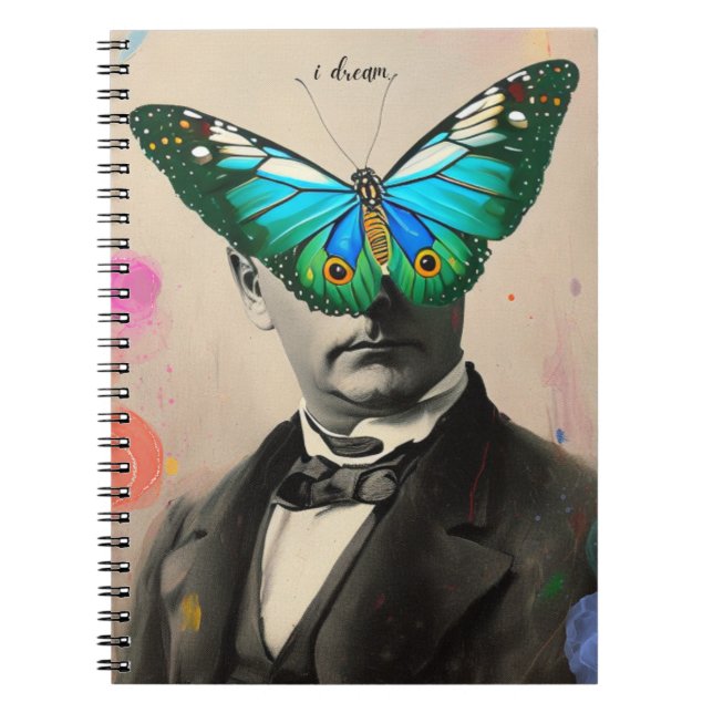 Caderno Espiral "Sonho" | Diário para notebook (Frente)