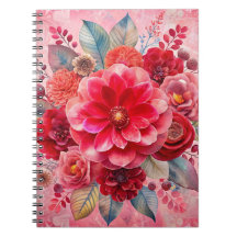 Sonho Floral Luxo com Flores e Abstrato de Pastel