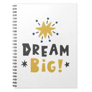 Caderno Espiral sonho grande