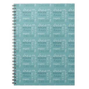 Caderno Espiral Sonho, Imaginem, Esperança