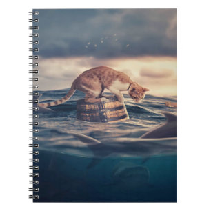Caderno Espiral Sonho ou Pesadelo de Gato