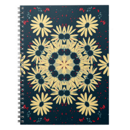 Caderno Espiral Sonhos de Margarida Mandala