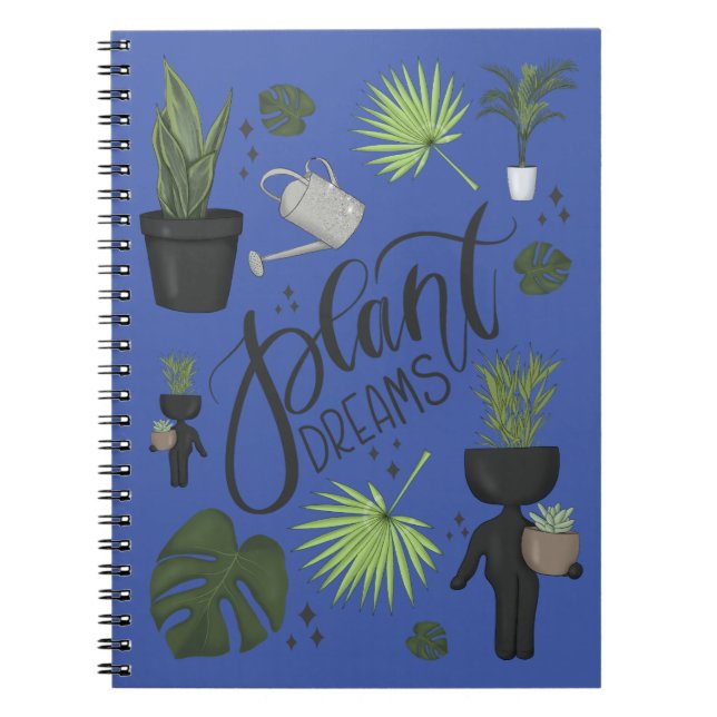 Caderno Espiral Sonhos de Planta (Frente)
