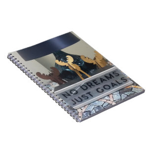 Caderno Espiral Sonhos de Reindeer Inspirados: Um Feriado Motivaci