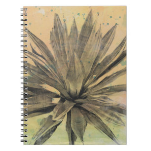 Caderno Espiral Sonhos do Deserto Central verde