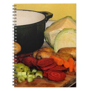 Caderno Espiral Sopa Vegetal
