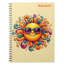 Caderno Espiral Sorrisos Sunny