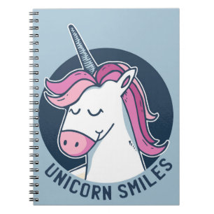 Caderno Espiral Sorrisos Unicorn