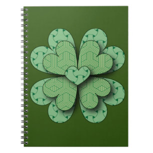 Caderno Espiral Sorte da humanidade do irlandês