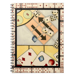 Caderno Espiral Sorteio de Jogos de Chance
