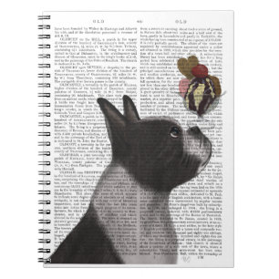 Caderno Espiral Sorvete de Boston Terrier
